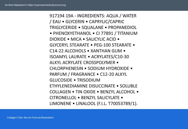 Collagen Filler Serum Official — Genuine Buyer Guide