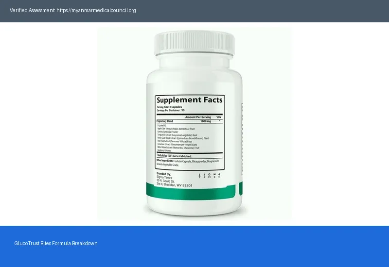 GlucoTrust Bites Official Website 2026 — The Real Story